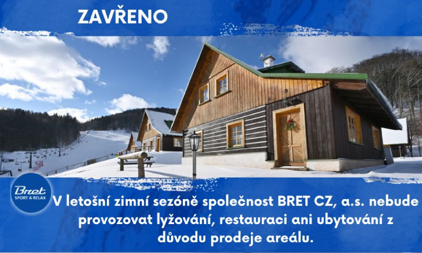 ZIMA ZAVŘENO