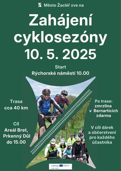 Zahájení cyklosezóny na Žacléřsku 10.5.2025